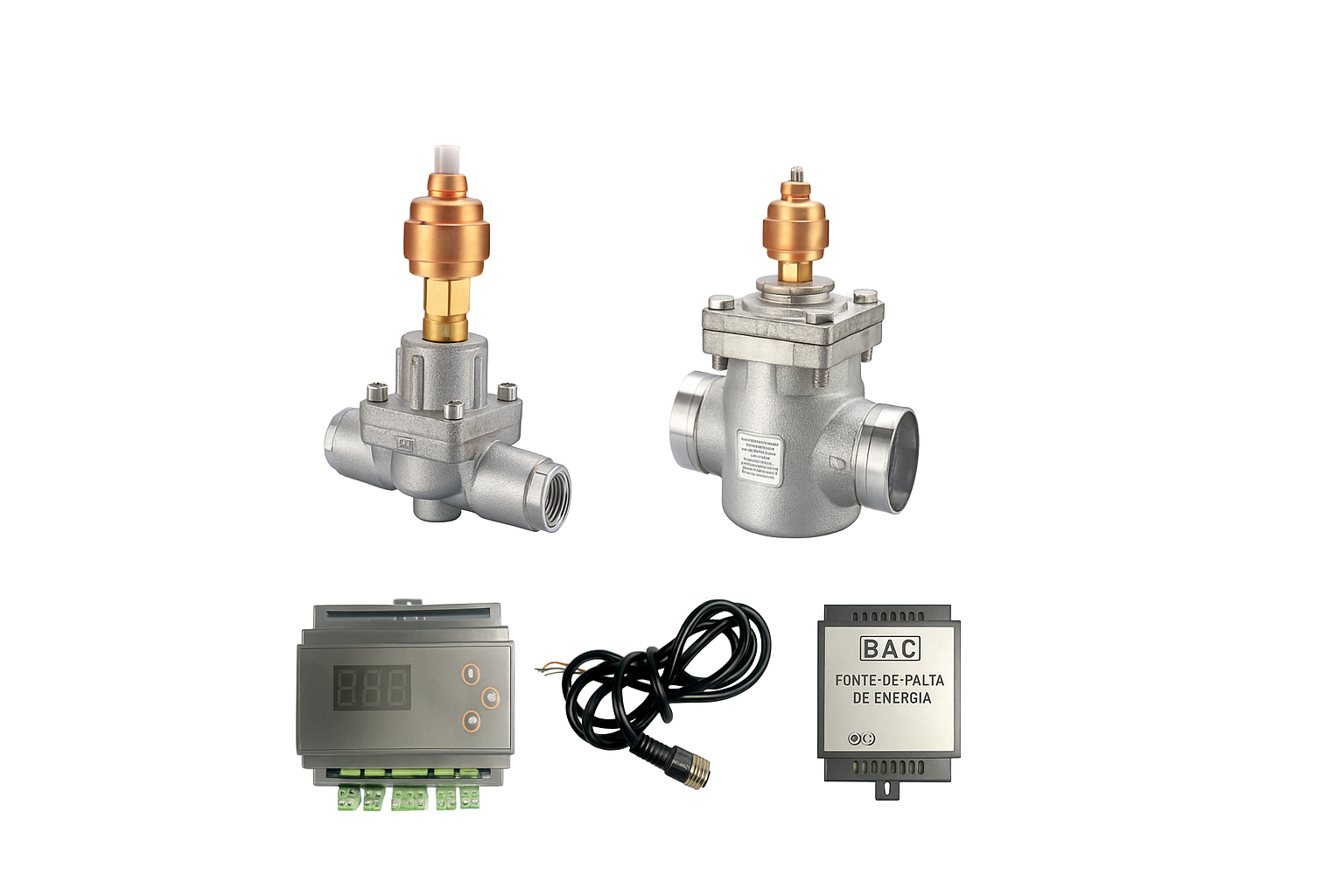 Válvulas de Pistão Motorizado - Produto para refrigeração